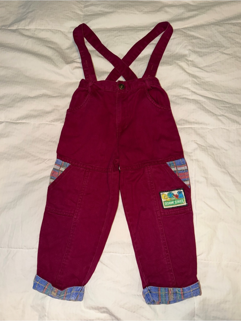 Sesame Street Vintage Overalls